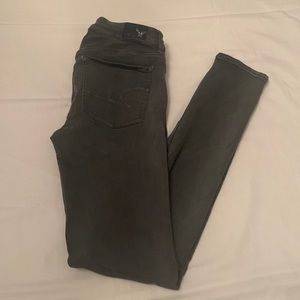 American Eagle Grey Jeggings
